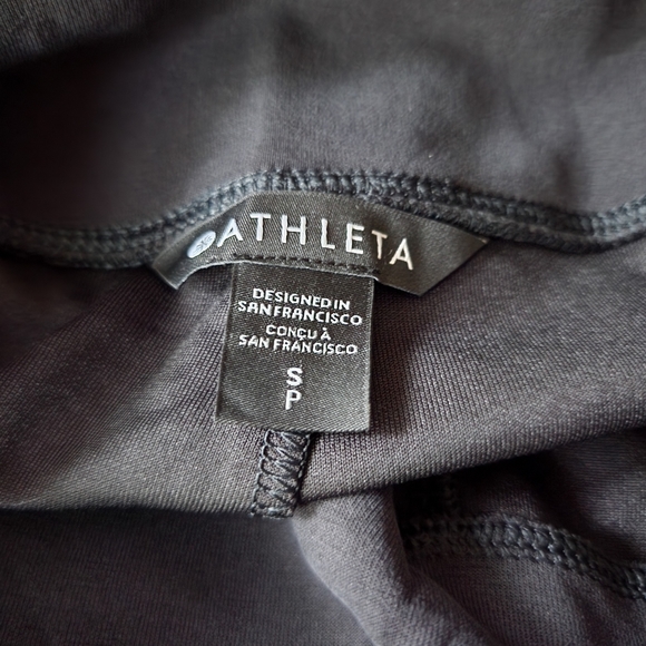 Athleta Seasoft Wide Crop Pant NWT Black - Picture 5 of 8